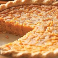 Sweet Potato Pie · Classic sweet potato pie with flaky crust.