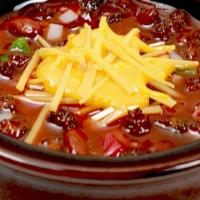 Bowl Of House Chili · Our House Chili made with ground beef, roasted corn & poblanos, and topped with a bit of dic...