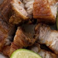 Chicharrones De Cerdo · pork bellies