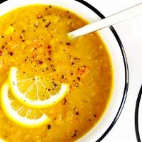 Lentil Soup Love · Our Lentil soup is made with a variety of split lentils blended with minced onions. It is cr...