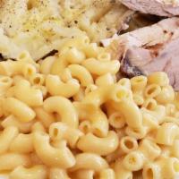 Half Pan Murda Pasta · Your choice of meats or vegetables in a pan of murda pasta. Comes with broccoli. Feeds 10 to...