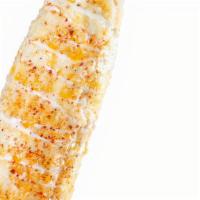 Elote Entero - Corn On The Cob · Elote Preparado con sal, mayo, and parmesan cheese