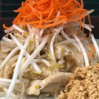 Pad Thai · Choice of the meal with thin rice noodles stir-fried with bean curd, egg, scallions and bean...