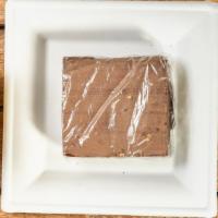 Big Homemade Brownie · Our big homemade brownies with chocolate and more chocolate