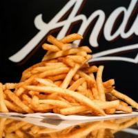 Old Bay Fries- · shoestring cut and fried golden, tossed in Old Bay seasoning