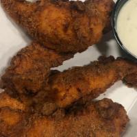 Chicken Tenders- · Tender white meat chicken brined for 24 hours