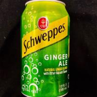Ginger  Ale/Schweppes · Original Taste can soda