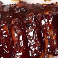 Whole Slab Bbq Rib Dinner · Our ribs are wood-smoked and slow-cooked st. Louis style.