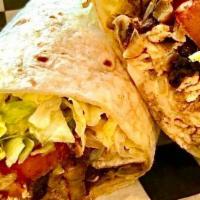 It'S A (Spicy) Wrap · Thin sliced chicken, grilled onion, lettuce, tomato, pickled jalapenos, provolone, & spicy c...