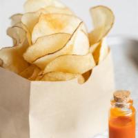 House Potato Chips · Potato Chips, Fresno & Chipotle Hot Sauce