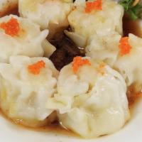 Shrimp Shumai (6Pcs) · (steamed or fried) shrimp dumpling with soy vinaigrette.