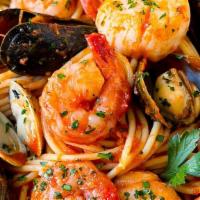 Pasta With Mixed Seafood · 