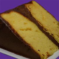 Yellow Moon · We start with a moist and dense yellow cake, and then fill and frost it with delicious choco...