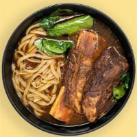 Red Braised Beef Noodle · Red-Braised beef soup noodles. It’s a hearty, nourishing soup with a delicate flavor. Typica...