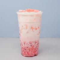 Strawberry Milk Latte · Strawberry Milk latte. Topping not included. No known major allergens.