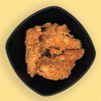 (S) Fried Chicken · Panko-crusted fried chicken tenders.
Served with Spicy Mayo.
Spicy Mayo is egg free.
