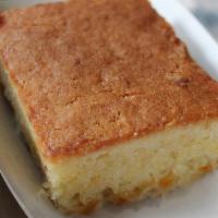 Donna'S Sweet Cornbread · Served Warm and Made with Love.  Don't forget the Butter & Honey!