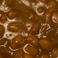 Sweet Bbq Baked Beans - Gf · Sweet, Tangy & Smoked to Perfection! . *Contains Pulled Pork*