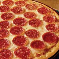 Superoni Pizza · Extra Pepperoni, and Extra Cheese.