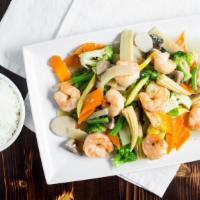 Shrimp With Vegetable · 