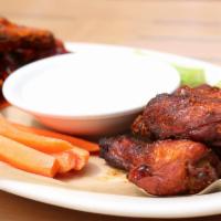 Firecracker Chicken Wing Duo · A mix of our classic Firecracker wings and our dry rubbed Firecracker chicken wings.