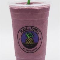 Acai Energy · Acai, strawberry, banana, coconut milk.