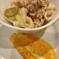 Fried Calamari · Giardiniera, saffron aioli