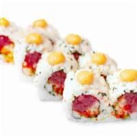 Spicy Roll · Spicy. Choose from Crab, Tuna, Salmon, Yellowtail with Crunch