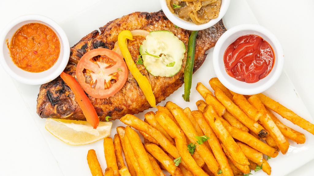 Grilled Fish · (Red snapper fish)
