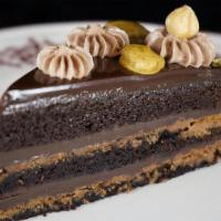 Piemontese Chocolate Gianduja Cake · Hazelnuts, Chocolate Ganache