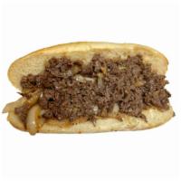 #4 Provolone Cheesesteak · #4 comes with your choice of chicken or steak, 