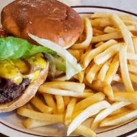Cheeseburger · Ask your server about menu items that are cooked to order. Consuming undercooked meats or eg...