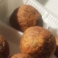 3 Balls · 3 regular mild or spicy boudin balls with cheese