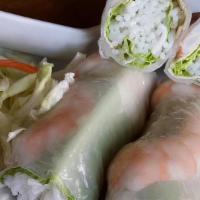 A 15. Fresh Spring Roll Sampler · Four rolls (One of each roll from A5 - A8)