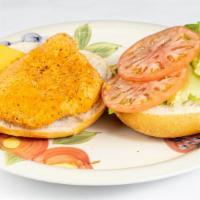 Buffalo Chicken With Cheese Sandwich
 · Served with lettuce, tomato.