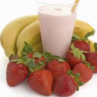 Licuado De Banana Con Fresa (Banana And Strawberry) · Milk Shake with Fresh bananas and Strawberry
32 FL OZ