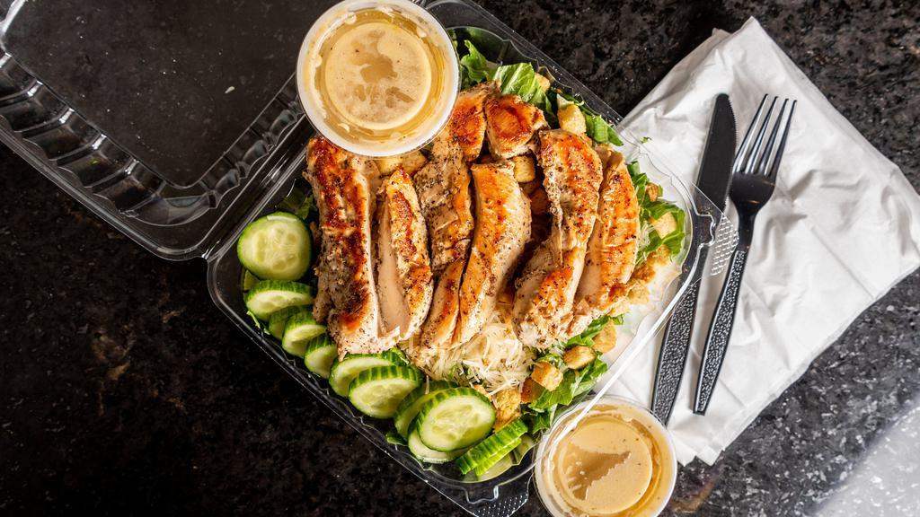 Chicken Salad · Crispy or grilled.