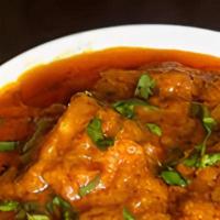 Karahi Chicken · Cooked over a slow fire in a big pan with special masala.