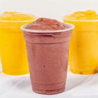Smoothie · 100% Fruit Smoothie Mix and Ice