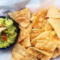 Chips & Guacamole · with house made chips