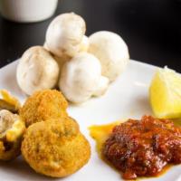 Breaded Mushrooms · Served with you choice of Marinara or Ranch Sauce, from 10 to 12 piece in each order