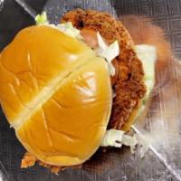Spicy Chicken Sandwich · Crispy Chicken sandwich with topped your choice of toppings