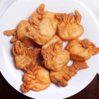 Crab Rangoon (10) · Crispy and flavorful, our best-selling appetizer