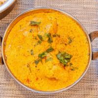 Lamb Roganjosh · Lamb chunks cooked in a creamy and flavorsome Indian curry.