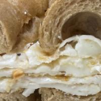 Egg Whites Sandwich · Two Egg Whites served on a bagel, roll, white, whole wheat, or rye.