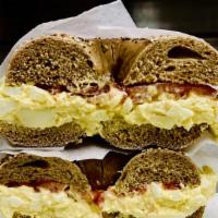 Egg Salad · Choice of bread: bagel, round roll, rye, whole wheat and white.