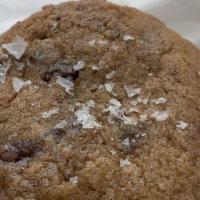 Mary'S Famous Chocolate Chip Cookie (1) · A single perfect famous chocolate chip cookie.