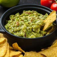 Guacamole Dip · Love avocados? you will love our authentic Guacamole dip. Each order comes with chips.