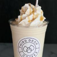 Frappe · Blended Coffee Drink made with skim milk and your choice of flavors, topped with homemade wh...