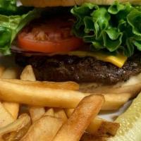 Rjs Original Burger · The best burger to be found! Charbroiled to perfection. All burgers served with fries,